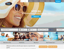 Tablet Screenshot of hoteleselba.com